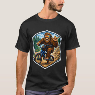 Sasquatch BMX-cyklist Big-Foot Shaka Freestyle  T Shirt