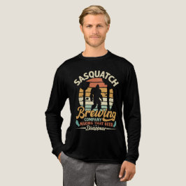 Sasquatch Brewing Company Retro Sunset Graphic T Shirt