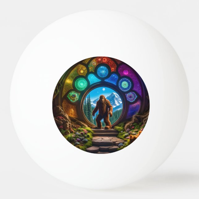 Sasquatch Dimensional Portal Pingisboll (Framsidan)