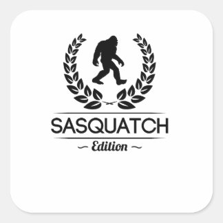 Sasquatch Edition Fyrkantigt Klistermärke