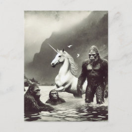 Sasquatch-familjen och encorn vykort