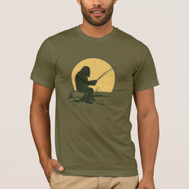 Sasquatch Fisheries Shirt - Manar Bigfoot outdoor  T Shirt (Framsida)