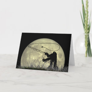 SASQUATCH FLYGFISKE Card Kort