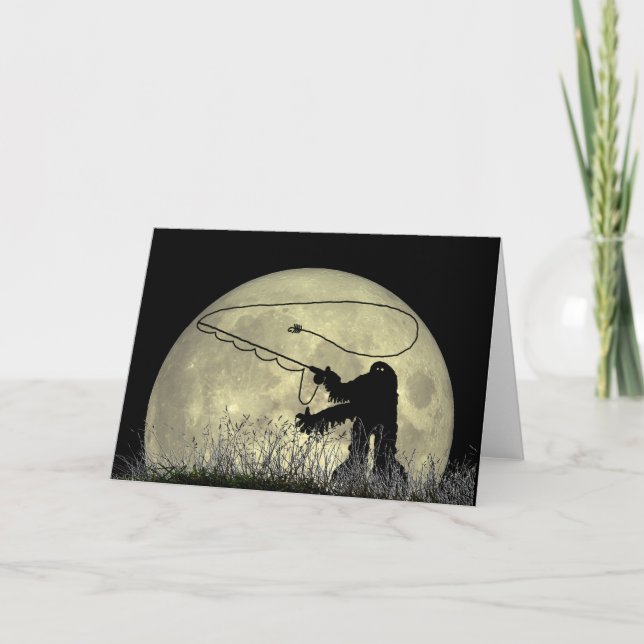 SASQUATCH FLYGFISKE Card Kort (Framsida)