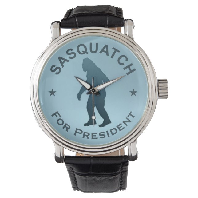 Sasquatch for President Armbandsur (Framsida)