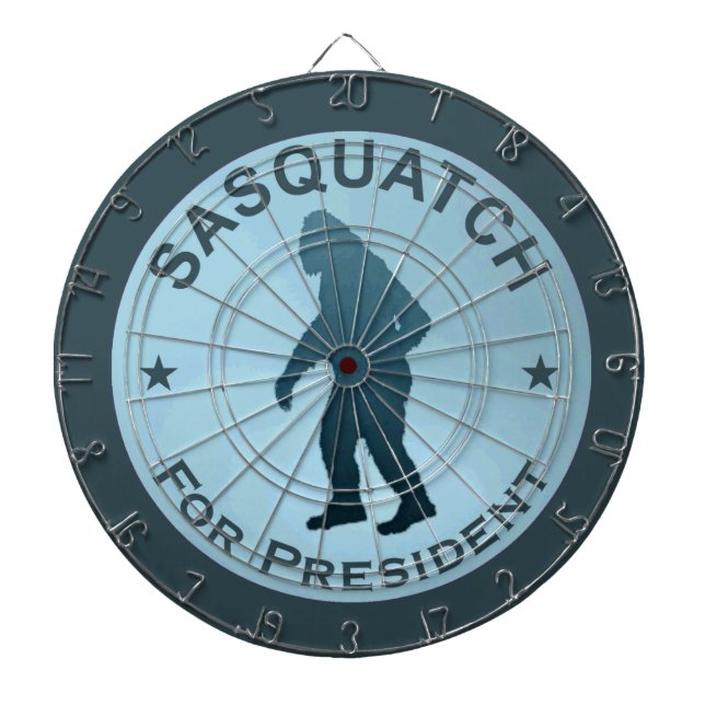 Sasquatch for President Darttavla (Framsidan)