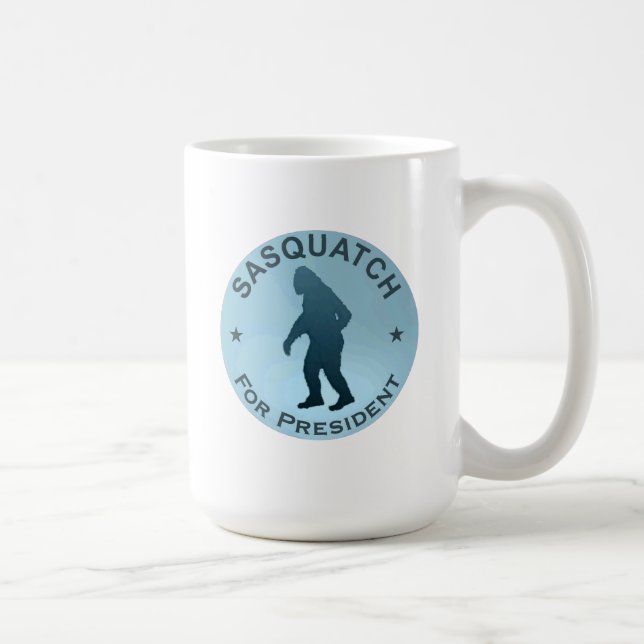 Sasquatch for President Kaffemugg (Höger)