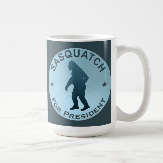 Sasquatch for President Kaffemugg (Höger)