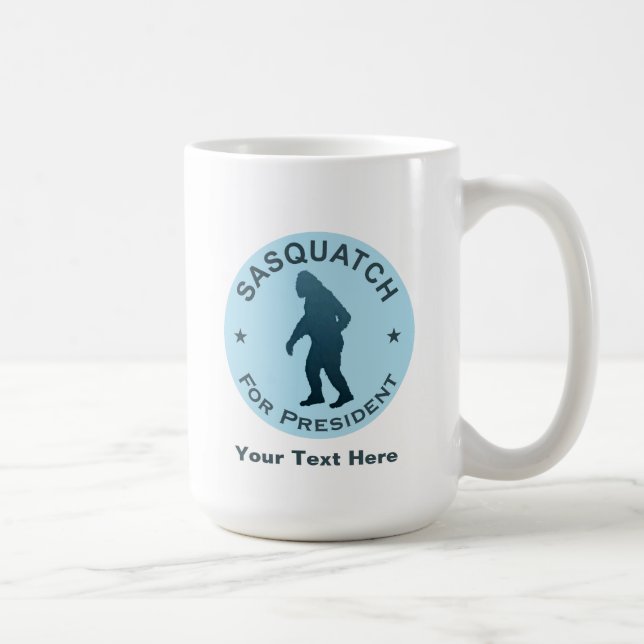 Sasquatch for President Kaffemugg (Höger)