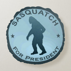 Sasquatch for President Rund Kudde