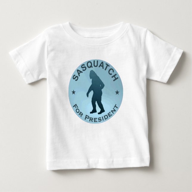Sasquatch for President T-shirt (Framsida)