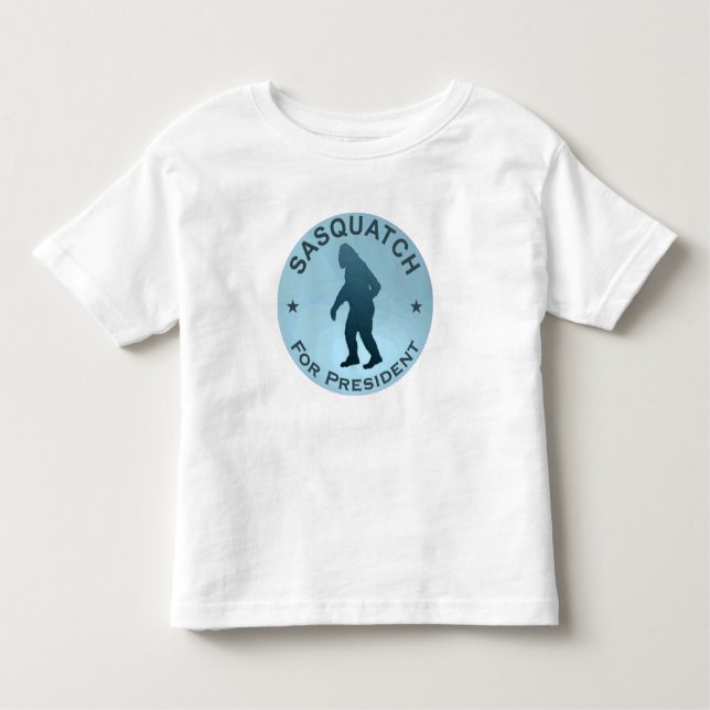 Sasquatch for President Tee (Framsida)