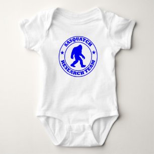 SASQUATCH-FORSKNINGLAG - Bigfoot pros blåttlogoty T Shirt