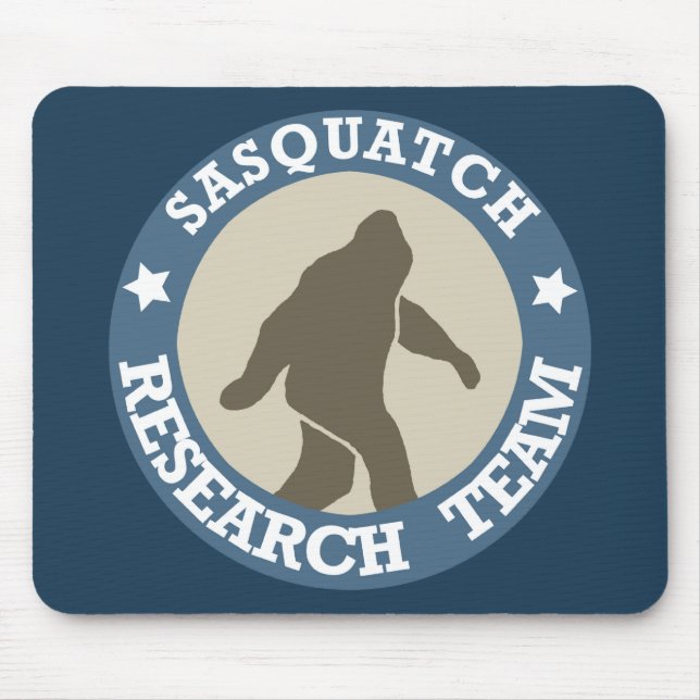Sasquatch forskninglag musmatta (Framsidan)