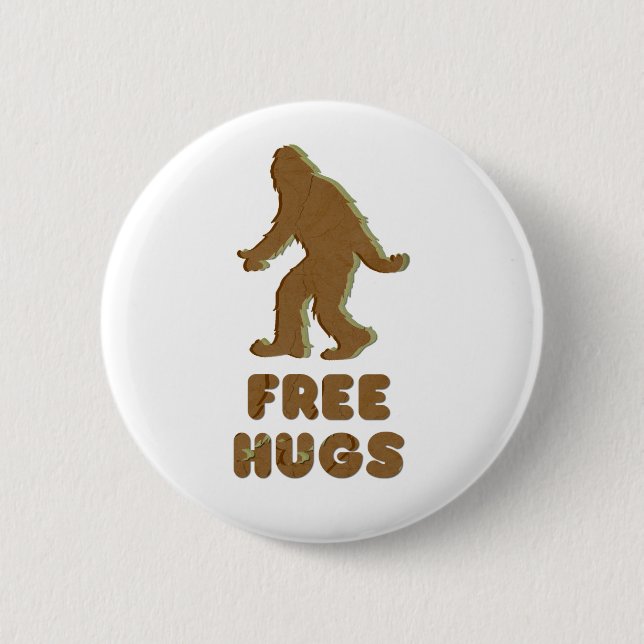 SASQUATCH - FRI HUGS KNAPP (Framsida)