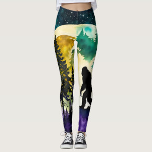 Sasquatch Fullt måne Leggings