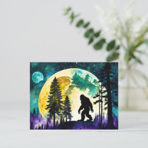 Sasquatch Fullt på berget Vykort