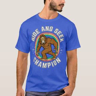 Sasquatch Gömmer och söker Champion Big T Shirt