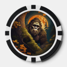 Sasquatch Gömmer Poker Chip