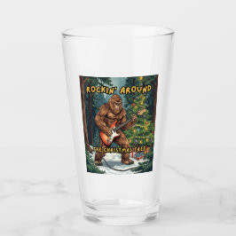 Sasquatch Guitar Rockin' Around Christmas Tree Glaskopp