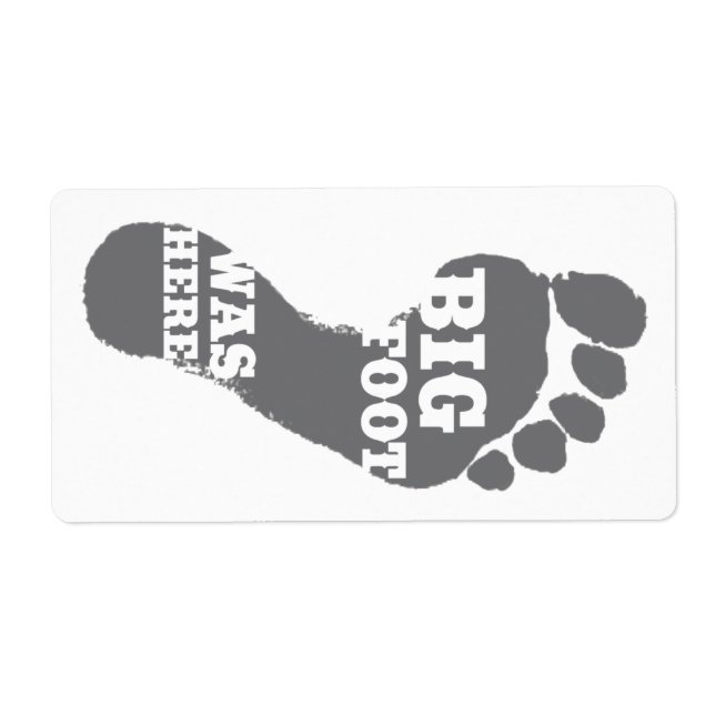 Sasquatch Hunter - Bigfoot Fraktsedel (Framsidan)