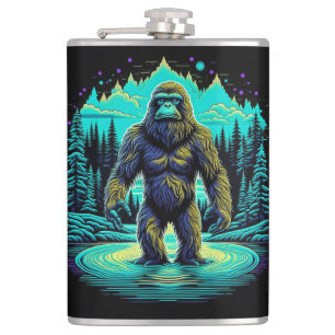 Sasquatch i skogen Ai Konst Fickplunta