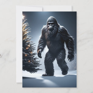 Sasquatch julkort