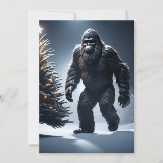 Sasquatch julkort