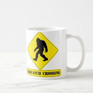Sasquatch korsning mugg