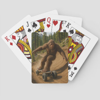 Sasquatch Mountainboard Adventure Playing Cards Casinokort