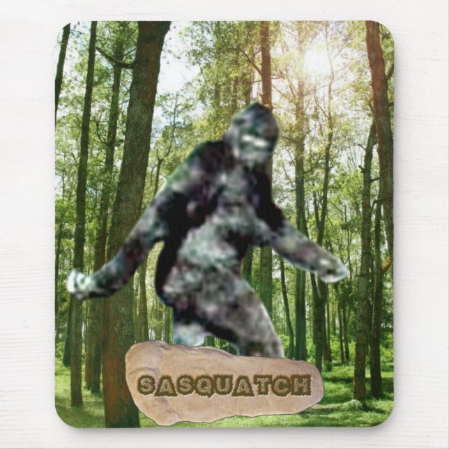 Sasquatch Mousepad Musmatta (Framsidan)