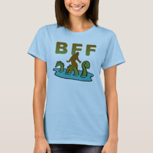 Sasquatch och Nessie är BFF T-shirt