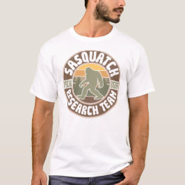 Sasquatch Officiell Bigfoot Research Team T Shirt