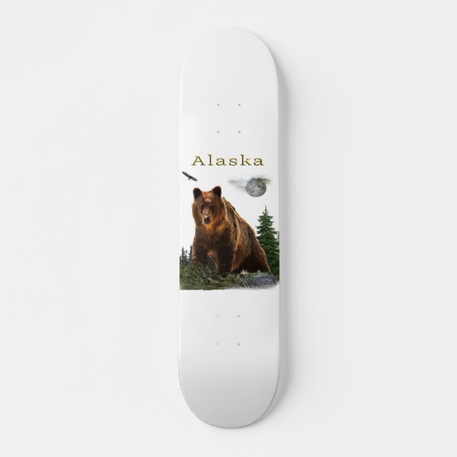 sasquatch old school skateboard bräda 21,6 cm (Framsida)