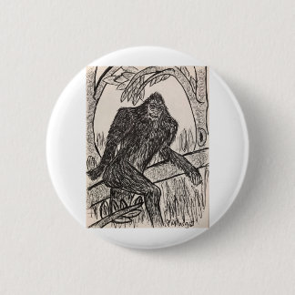 Sasquatch på en rulle knapp