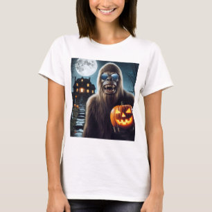 Sasquatch på Halloween T Shirt