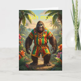 Sasquatch på Jamaica Kort