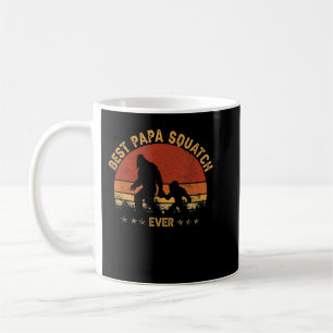 Sasquatch Pappa Best Pappa Squatch någonsin Bigfoo Kaffemugg