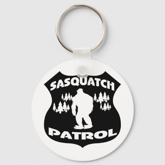 Sasquatch Patrol Forest Badge Nyckelring (Framsida)