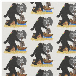 Sasquatch Pirat Treasure Chest Tyg