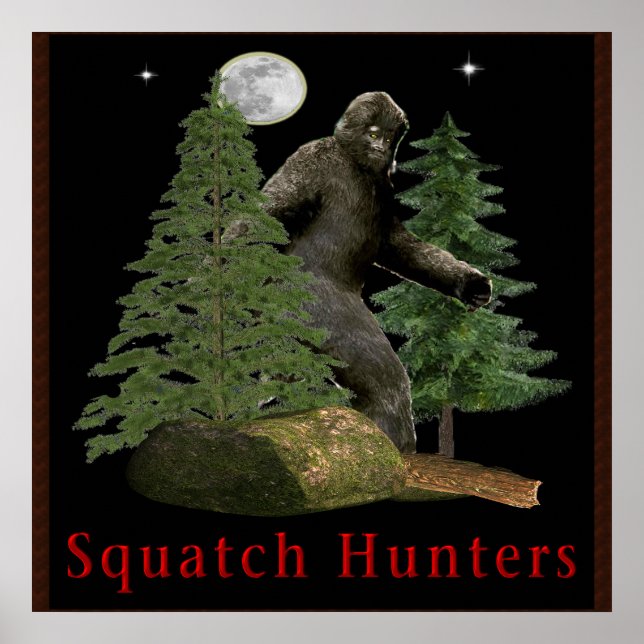 Sasquatch-poster Poster (Framsidan)