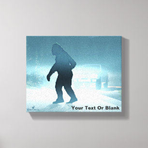 Sasquatch-räknare Canvastryck