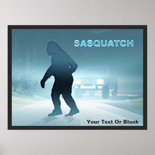 Sasquatch-räknare Poster (Framsidan)