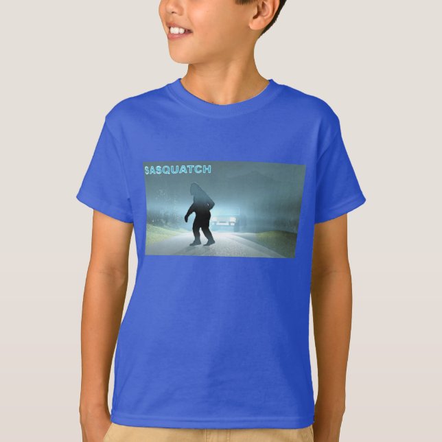 Sasquatch-räknare T-shirt (Framsida)