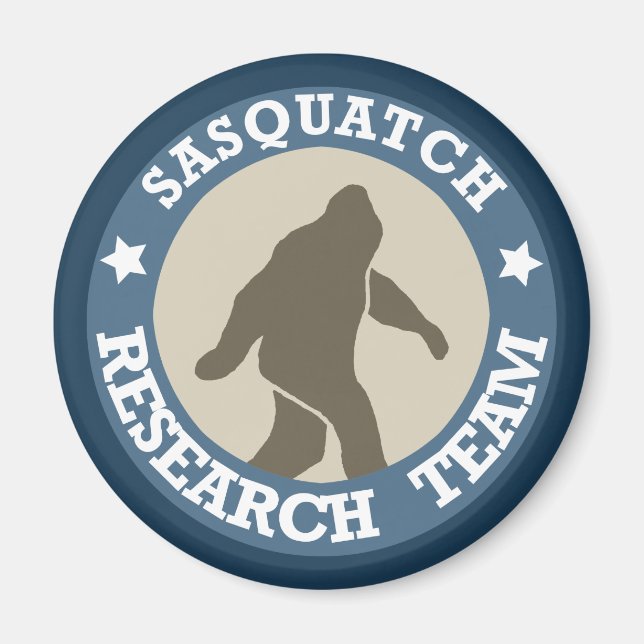 Sasquatch Research Team Magnet (Framsidan)