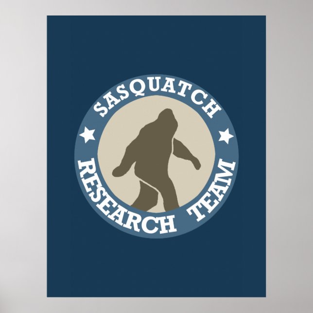 Sasquatch Research Team - Poster (Framsidan)