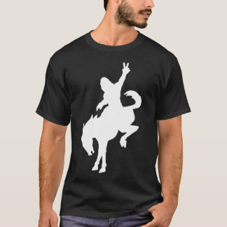 Sasquatch ridning Bronco T-Shirt