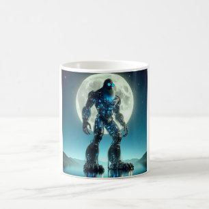 Sasquatch Robot Kaffemugg