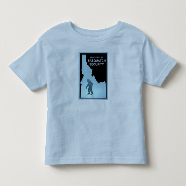 Sasquatch-säkerhet Tee Shirt (Framsida)