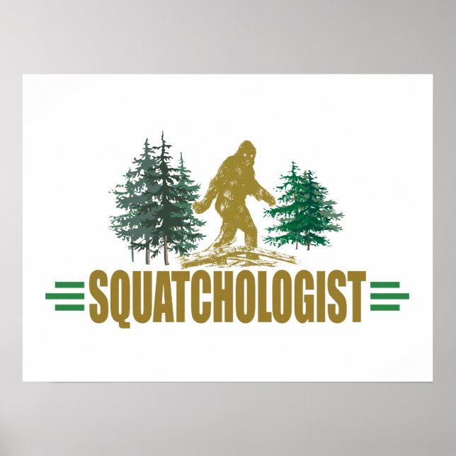 Sasquatch, Sasquatchin Poster (Framsidan)
